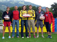 Sascha und B�atrice am Salomon Raid Suisse